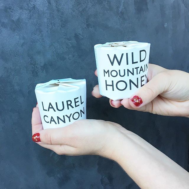 Very EXCITING news! @tatineofficial came out with some amazing new candle scents! We have Laurel Canyon & Wild Honey (plus Plum & Violet in the larger size).