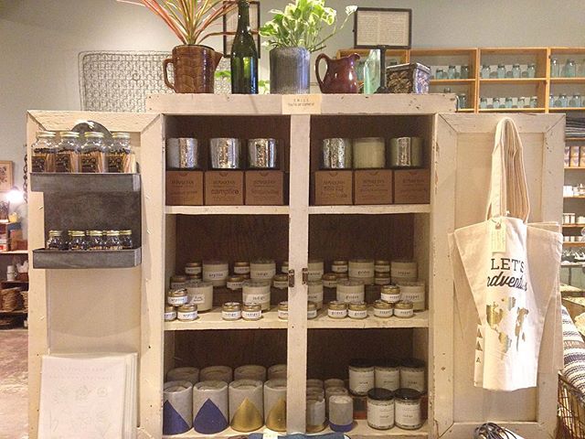 We've found a great new little spot in the shop for some of our incredible candles! Including @paddywaxcandles and Aspen Summit!