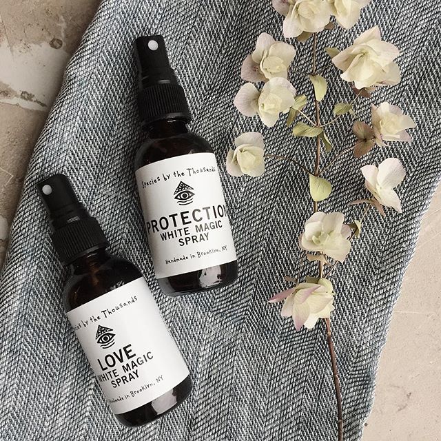 Who couldn't use a little extra love and protection?  Let us help you with these lovey sprays from @speciesbythethousands .