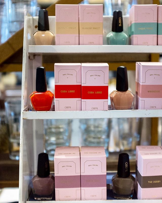 These @odeme polishes are 5-free, cruelty free and come in 9 amazing pops of color! Pick one up and treat yourself to a mani today.