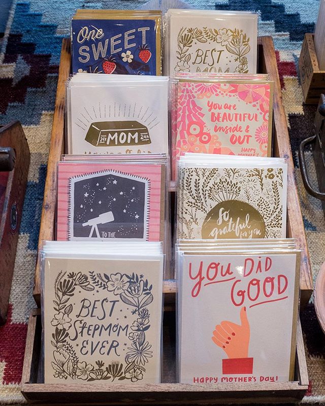 We've got all your Mother's Day card needs sorted! We're open 11-6 all week until the big day!