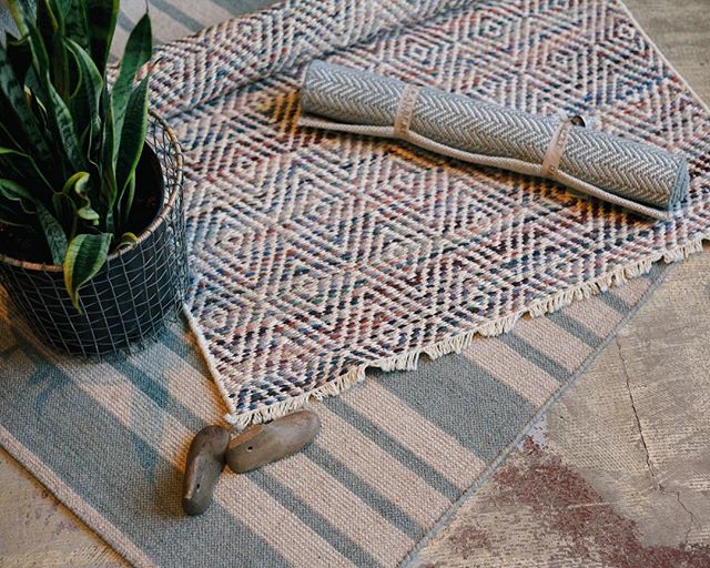 It's overcast and back to normal PNW weather out there, and nothing sounds better to us than "rugging up"! We've got loads of new rug styles for adding a pop of color to your bedroom, kitchen, or living room that'll take you from Summer to Winter, and back again!