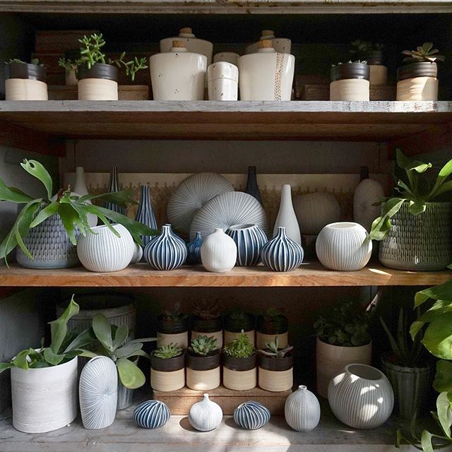 We're all stocked up with new ceramic pieces for your plants & home! Stop by and see what's new.