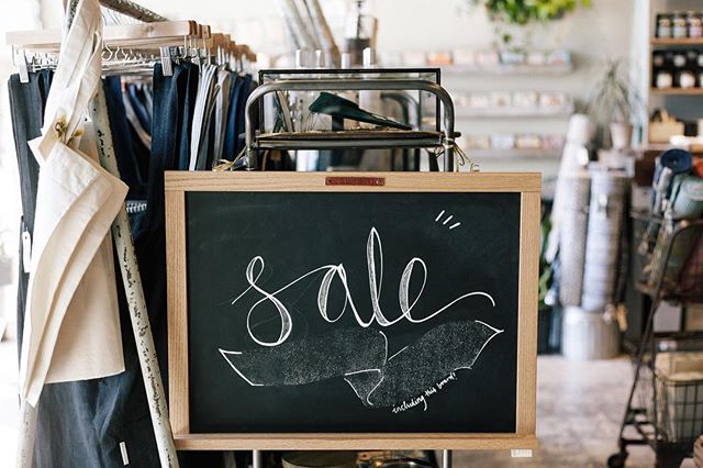 Our sale carts are overflowing with new markdowns. Come scoop up some sale treasures!