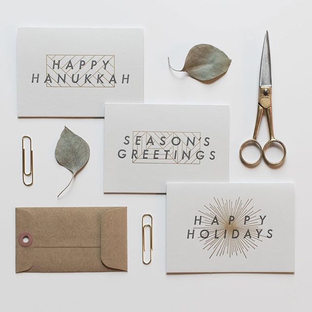 Just some of the fine letterpress you will see here this Saturday when Erica from @taigapress joins us for our Local Artist Holiday Popup.  Stop by between 1 and 4 to meet Erica and pick up some of her beautiful cards and prints.