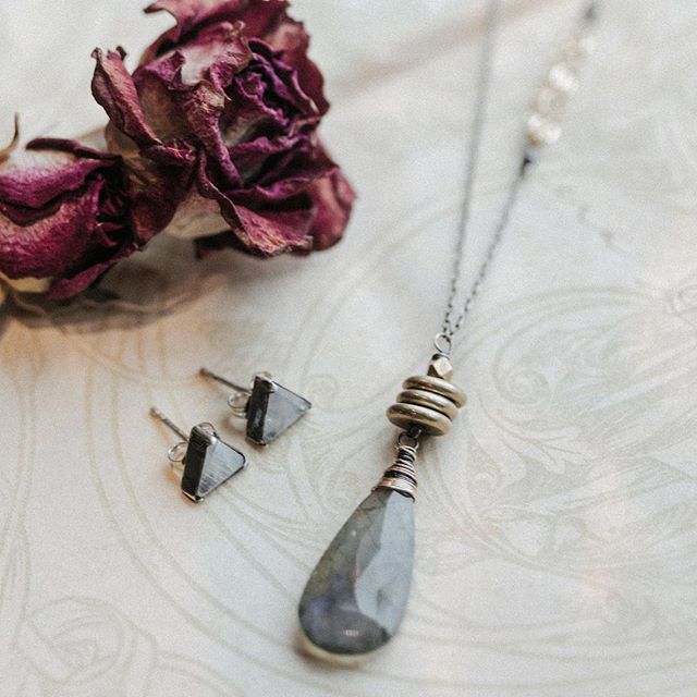 Stop by this weekend to see some of the special pieces that @amyolsonjewelry brought in for our Valentine’s display.