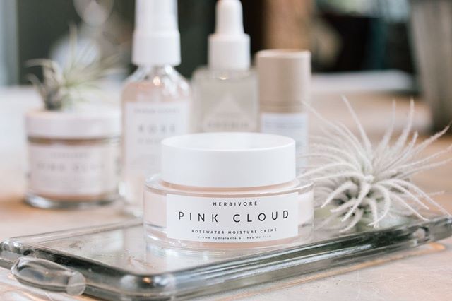 We finally got our hands on Pink Cloud hydrating cream by your favorite Herbivore. Its lightweight texture is perfect for warm spring/summer days ️Stop by the shop this week to pick up yours!