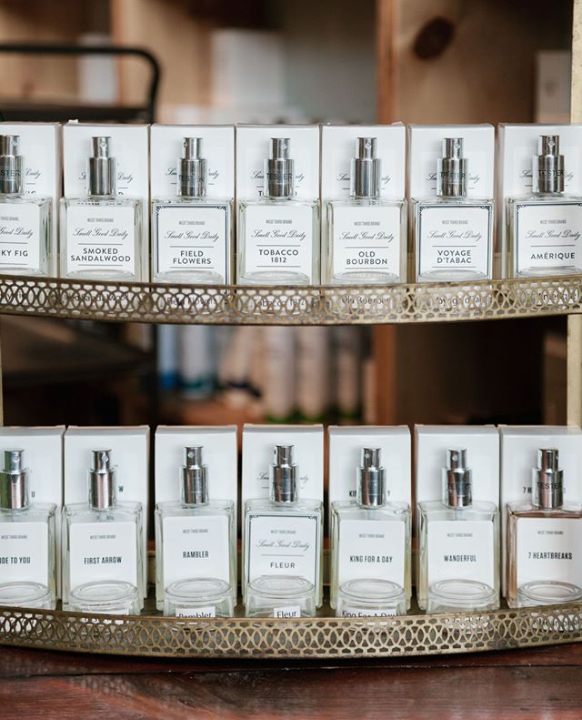 We're all stocked up on your favorite fragrances from @westthirdbrand 
Tobacco 1812- tobacco leaf, aromatic spices, honey, cocoa, tonka bean, tobacco flower, dried fruit and exotic wood.  Our most popular fragrance! 
Lone Wolf- bergamot, grapefruit, lime, jasmine, parsley, mandarin leaf, nutmeg and cardamom, amber, sandalwood & vetiver.