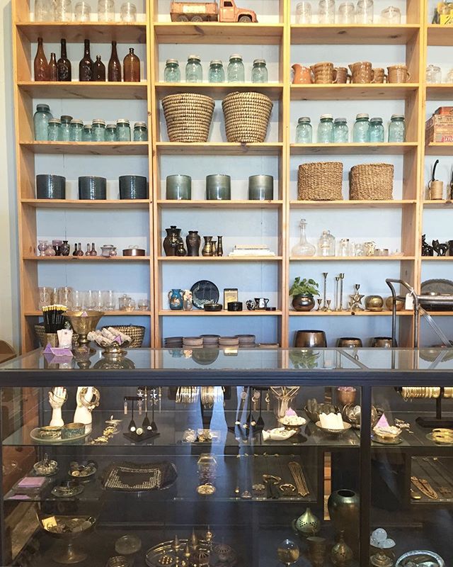New shop corner!  Stop by and see all the treasures from our @shopsesen pop-up.